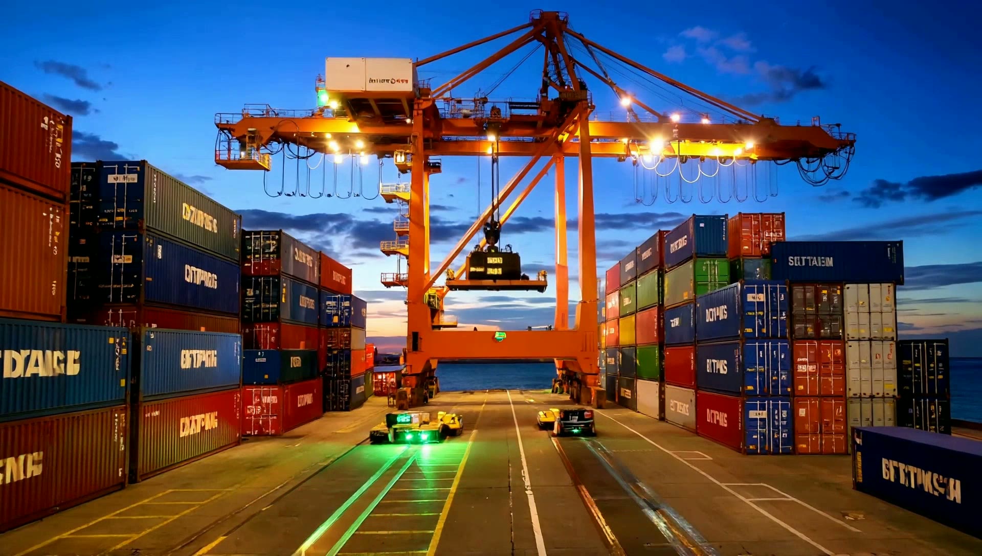 Seaports — Crane and terminal automation